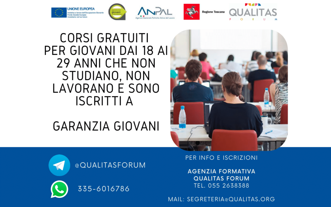 Corsi Gratuiti per giovani