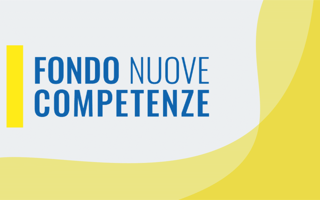 fondo nuove competenze